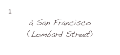 1 Travel Lodge Golden Gate
à San Francisco 
(Lombard Street)
